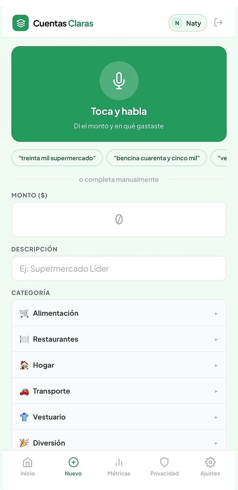 Cuentas Claras
