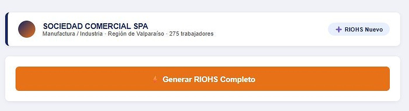 Generar RIOHS completo